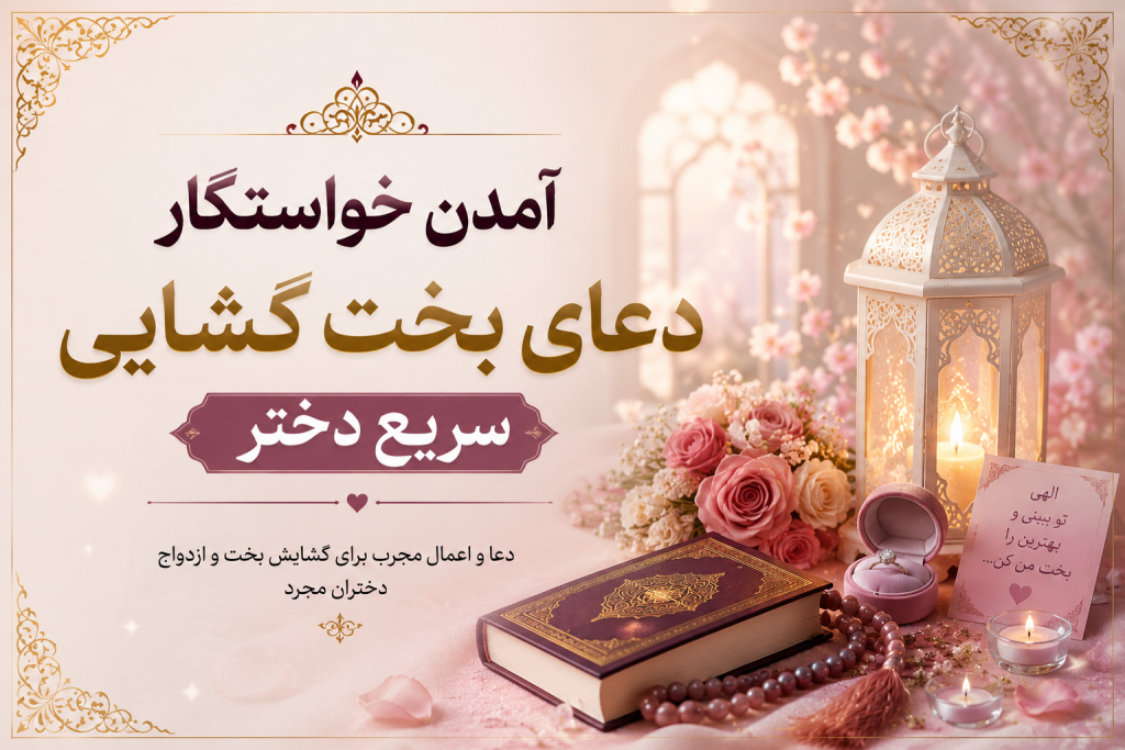آمدن خواستگار دعای بخت گشایی سریع دختر